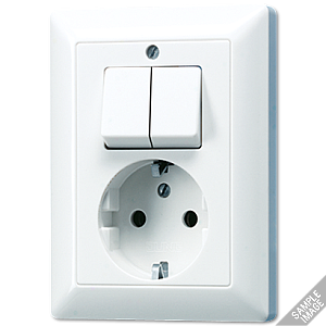 Розетка штепсельная Schuko Jung AS5575EU