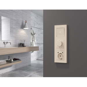 Комплект механизма электрической розетки 2USB С+C 20W с/з на винтовых зажимах 16A-250V Alfa Бежевый матовый Quant Ambrella Volt MA330510 (AP3305, VM165)