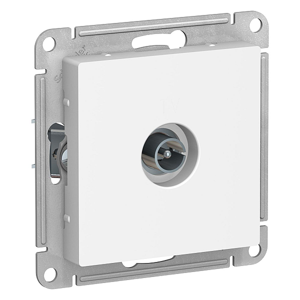 Розетка TV коннектор, механизм Systeme Electric AtlasDesign Лотос ATN001393