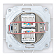 Розетка двойная компьютерная RJ45 скрытой установки IP20, белая 'Дельта' General 477231