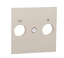 Лицевая панель TV/FM розетки Schneider Electric Unica New NU944044