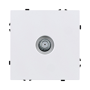 Розетка TV, белый матовый Kollinger Eclipse EC-020WH