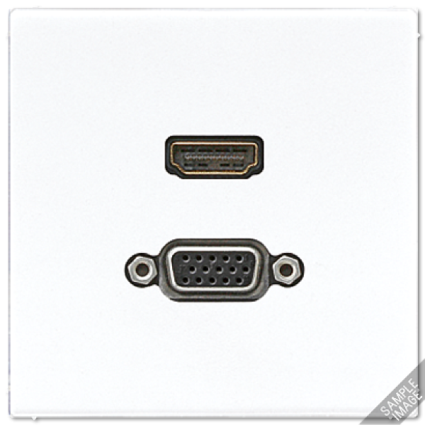 Розетка HDMI/VGA Jung MALS1173