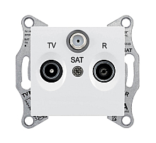 Розетка TV/R/SAT оконечная Schneider Electric Sedna 1dB SDN3501321