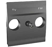 Плата розетки TV/FM Schneider Electric Unica MGU9.440.12