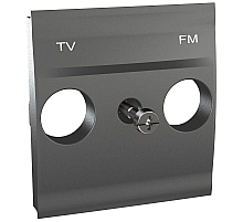 Плата розетки TV/FM Schneider Electric Unica MGU9.440.12