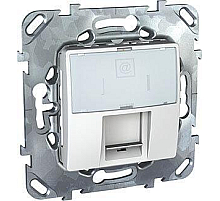 Розетка компьютерная RJ45 Schneider Electric Unica MGU5.421.18ZD