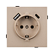 Механизм розетки с USB зарядкой Arlight SCT-TENDO-MUAC-PL-GD (230V, 16A) 054089