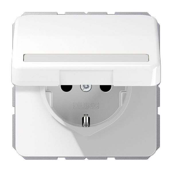 Розетка штепсельная Schuko Jung CD1520BFNAKLWW