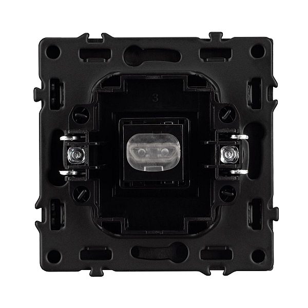 Розетка HDMI софт-тач серый базальт Arlight SCT-MHD1-SFPL-GR 061844(1)