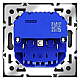 Розетка встраиваемая Voltum S70 с заземлением и защитными шторками, 16А, с USB, A+С, (черный матовый VLS040508