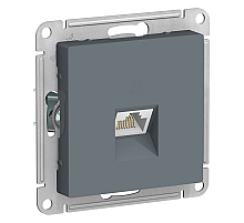 Розетка компьютерная RJ45 кат. 6A Systeme Electric AtlasDesign Грифель ATN000786