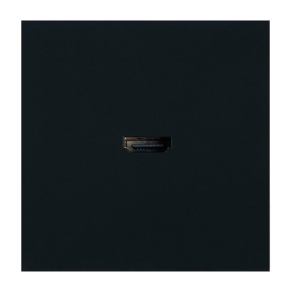 Розетка HDMI 2.0 Type A Stekker Мия RST00-3118-05 черный бархат 50828