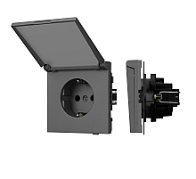 Механизм розетки влагозащищённый SCT-TENDO-MCP-SFPL-GR (230V, 16A) 054601