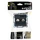 Розетка компьютерная 2-местная RJ-45 (механизм) ,Stekker ,GLS00-7109-05 Катрин, черный 50007
