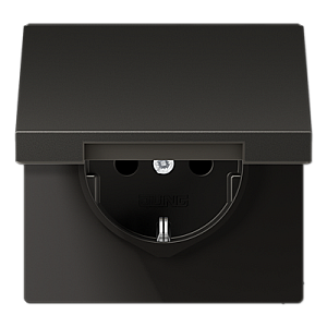 Розетка штепсельная Schuko Jung AL1520NKLAN