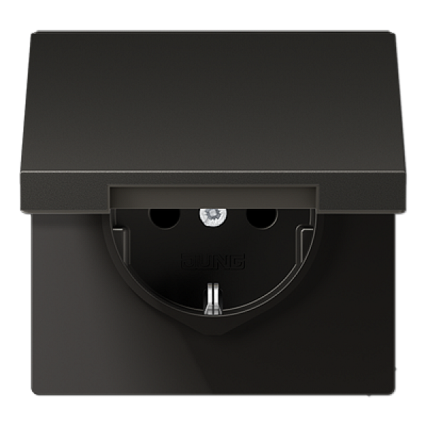 Розетка штепсельная Schuko Jung AL1520NKLAN
