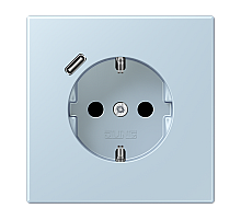 Розетка 2K+З USB Typ C Jung LC1520-18C208