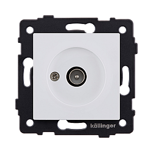 Розетка TV (папа), белый матовый Kollinger REA-007WM для Aspekt, Eleganz, Reflex