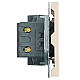 Розетка 2-местная USB + Type C (механизм), Stekker, 250В, 20W Эмили, RST10-5115-08, кашемир, soft touch 49905