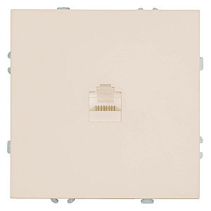 Розетка компьютерная 1-местная RJ-45 (механизм) RST00-5117-08 кашемир soft touch 49899
