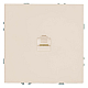 Розетка компьютерная 1-местная RJ-45 (механизм) Эмили, RST00-5117-08, кашемир, soft touch 49899