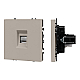 Розетка компьютерная софт-тач кашемир Arlight SCT-MPC1-SFPL-CA (RJ-45, CAT6) 059438(1)