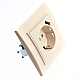 Розетка 2P+PE/USB Stekker Эрна со шторками слоновая кость PST16-9011-02 39237