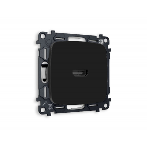 Комплект механизма розетки HDMI 2.0 40V/500mA 2.0GHz 5-18Gbit/s Ambrella Volt Omega MO814010