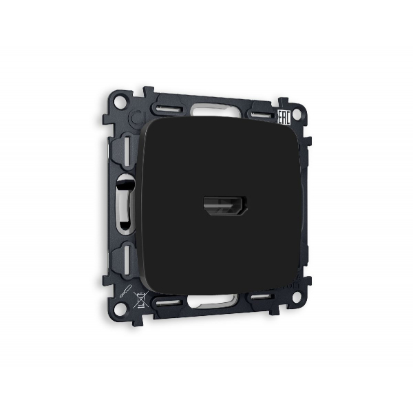 Комплект механизма розетки HDMI 2.0 40V/500mA 2.0GHz 5-18Gbit/s Ambrella Volt Omega MO814010 Комплект механизма розетки HDMI 2.0 40V/500mA 2.0GHz 5-18Gbit/s Ambrella Volt Omega MO814010