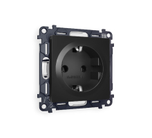 Комплект механизма розетки с/з на винтовых зажимах Ambrella Volt Alfa MA806010