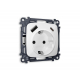 Комплект механизма электрической розетки USB A+C 20W Ambrella Volt Omega (OP1100, VM160) MO110010