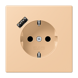 Розетка 2K+З USB Typ A Jung LC1520-18A237