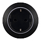 Трековая розетка Arte Milano Am-track-sockets-39 397952TS/ES Black
