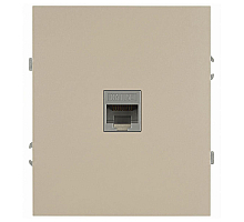 Розетка Эра Arktik 16-3107-04 информационная RJ45 шампань Б0070477