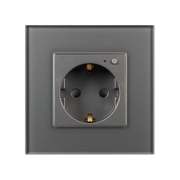 Розетка электрическая с Zigbee управлением Arlight SCT-OMALI-EUZB1-PL-GR (240V, 16A, Zigbee) 050101
