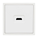 Розетка HDMI софт-тач белый кварц Arlight SCT-MHD1-SFPL-WH 061846(1)