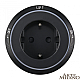 Трековая розетка Arte Milano Am-track-sockets 380066TS LED/ES Black