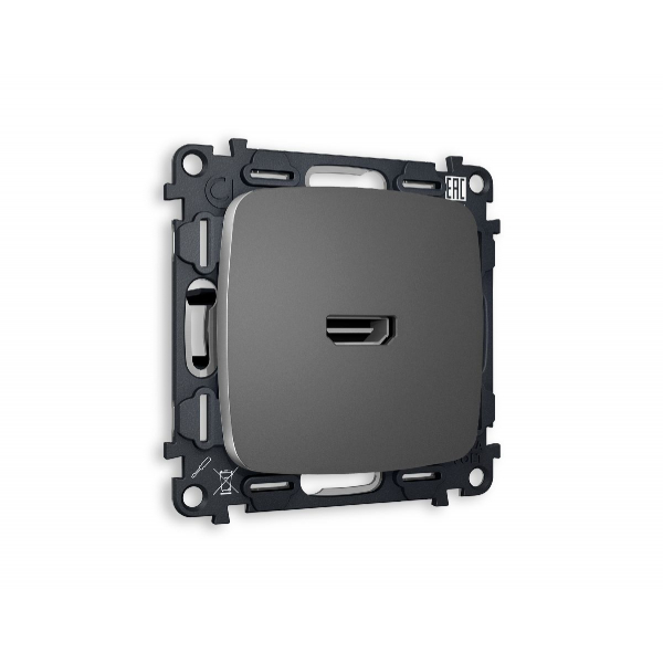 Комплект механизма розетки HDMI 2.0 40V/500mA 2.0GHz 5-18Gbit/s Ambrella Volt Omega MO664010 Комплект механизма розетки HDMI 2.0 40V/500mA 2.0GHz 5-18Gbit/s Ambrella Volt Omega MO664010