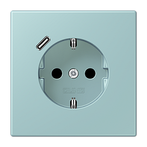 Розетка 2K+З USB Typ C Jung LC1520-18C214