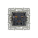 Механизм розетки влагозащищённый Arlight SCT-MCP-PL-WH (250V, 16A) 043745