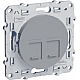 Розетка RJ45 двойная Schneider Electric Odace S53R481