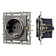 Механизм электрической розетки Arlight SCT-GP-MEU-PL-GR (250V, 16A) 043741