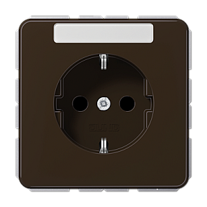 Розетка штепсельная Schuko Jung CD1520KINABR