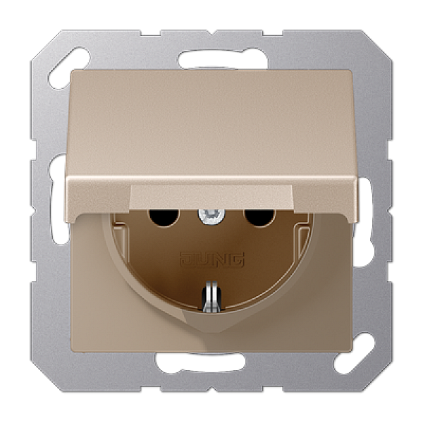 Розетка Schuko Jung EP1420KLCH