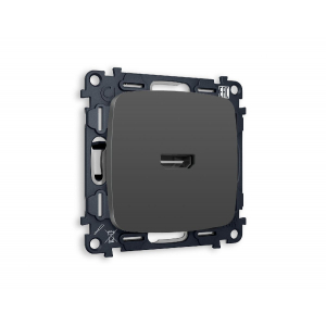 Комплект механизма розетки HDMI 2.0 40V/500mA 2.0GHz 5-18Gbit/s Ambrella Volt Omega MO914010