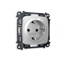Комплект механизма розетки с/з на винтовых зажимах Ambrella Volt Omega MO406010