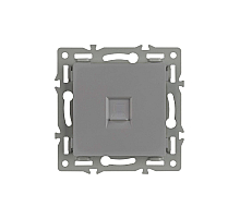 Механизм компьютерной розетки Arlight SCT-MPC1-PL-GR (RJ-45, CAT6) 045335