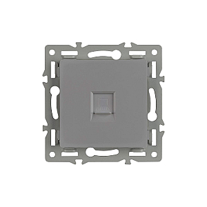 Механизм компьютерной розетки Arlight SCT-MPC1-PL-GR (RJ-45, CAT6) 045335