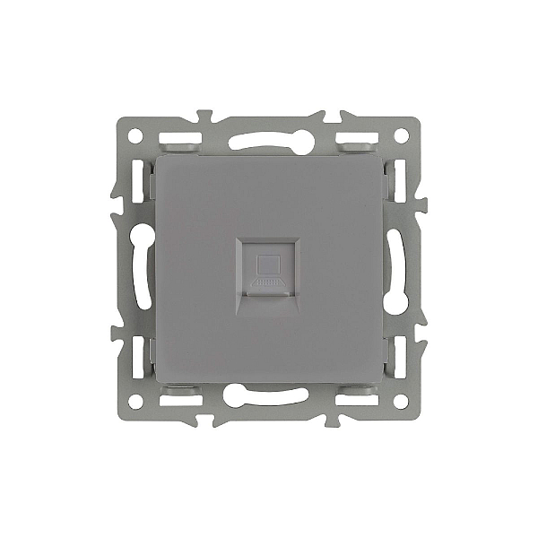 Механизм компьютерной розетки Arlight SCT-MPC1-PL-GR (RJ-45, CAT6) 045335
